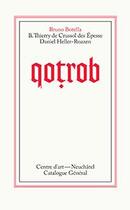 Couverture du livre « Qotrob » de Bruno Botella aux éditions Les Presses Du Reel