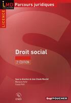 Couverture du livre « Droit social (2e édition) » de M Keller aux éditions Foucher