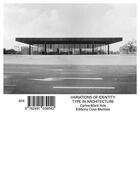 Couverture du livre « The variations of identity ; the type in architecture » de Carlos Marti Aris aux éditions Cosa Mentale