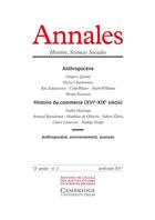 Couverture du livre « Annales. histoire sciences sociales 2017/2 » de  aux éditions Ehess