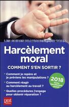 Couverture du livre « Harcèlement moral (édition 2018) » de Gava Marie-Jose aux éditions Prat Editions