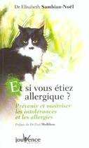 Couverture du livre « Et si vous etiez allergique ? » de Sambian Noel E. aux éditions Jouvence