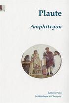 Couverture du livre « Amphitryon » de Plaute aux éditions Paleo