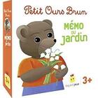 Couverture du livre « Jeu petit ours brun - memo du jardin » de Daniele Bour aux éditions Bayard Jeux