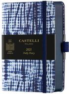 Couverture du livre « Agenda journalier poche shibori jute » de Castelli aux éditions Castelli Milano