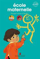 Couverture du livre « École maternelle » de Emmanuelle Kecir-Lepetit et Maud Riemann aux éditions Gallimard-jeunesse
