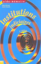 Couverture du livre « Institutions judiciaires (5e édition) » de Andre Maurin et Alain Heraud aux éditions Sirey
