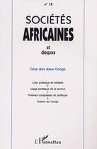 Couverture du livre « Crise des deux Congo » de Revue Societes Africaines Et Diaspora aux éditions L'harmattan