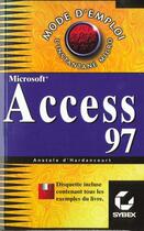 Couverture du livre « Access 97 » de Anatole D' Hardancourt aux éditions Eska