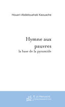 Couverture du livre « Hymne aux pauvres » de Kaouache H-A. aux éditions Le Manuscrit