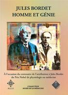 Couverture du livre « Jules Bordet, homme et génie » de Appelboom Thierry aux éditions Meo