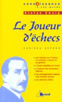 Couverture du livre « Joueur d'echecs - zweig (le) » de Gepner aux éditions Breal