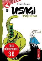 Couverture du livre « Usagi Yojimbo Tome 3 » de Stan Sakai aux éditions Paquet