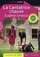 Couverture du livre « La Cantatrice chauve » de Eugene Ionesco aux éditions Belin Education