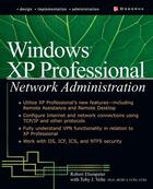 Couverture du livre « Windows xp professional network administration » de Elsenpeter Robert C. aux éditions Mcgraw-hill Education