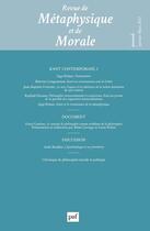 Couverture du livre « Revue de metaphysique et morale, 2023-1 » de  aux éditions Puf