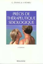 Couverture du livre « Precis de therapeutique sexologique » de  aux éditions Maloine