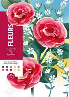 Couverture du livre « Art-thérapie ; Coloriages mystères : fleurs » de Charlotte Mendes aux éditions Hachette Heroes