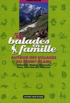 Couverture du livre « 52 balades en famille ; autour des villages du Mont-Blanc » de Millon-P aux éditions Glenat