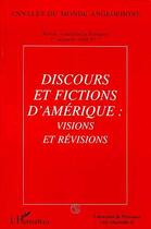Couverture du livre « Discours et fictions » de Revue Annales Du Monde Anglophone aux éditions L'harmattan
