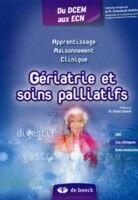 Couverture du livre « Gériatrie et soins palliatifs » de Emmanuel Andres aux éditions De Boeck Superieur