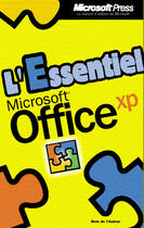 Couverture du livre « L'Essentiel Microsoft Office Xp » de Microsoft Press aux éditions Microsoft Press