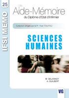 Couverture du livre « Sciences humaines » de  aux éditions Vernazobres Grego