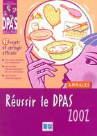 Couverture du livre « Reussir le dpas/dpap 2002 poche » de  aux éditions Lamarre