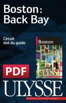 Couverture du livre « Boston : Back Bay » de  aux éditions Ulysse