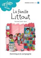 Couverture du livre « La famille Littout » de Pierrette Dube aux éditions Dominique Et Compagnie