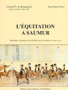 Couverture du livre « L'equitation a saumur » de De Beauregard/Percy aux éditions Herissey