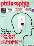 Couverture du livre « Philosophie magazine n 118 comment sauver l'intelligence naturelle? - avril 2018 » de  aux éditions Philo Revue