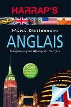 Couverture du livre « Mini dictionnaire Harrap's ; anglais-français / français-anglais (édition 2010) » de  aux éditions Harrap's