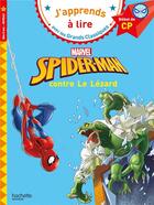 Couverture du livre « Disney marvel - cp niveau 1 spider-man contre le lezard » de Isabelle Albertin aux éditions Hachette Education