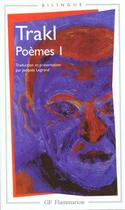 Couverture du livre « Poèmes Tome 1 » de Georg Trakl aux éditions Flammarion