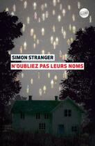 Couverture du livre « N'oubliez pas leurs noms » de Simon Stranger aux éditions Editions Globe