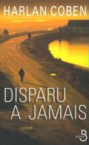 Couverture du livre « Disparu à jamais » de Harlan Coben aux éditions Belfond