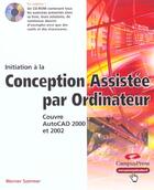 Couverture du livre « Conception Assistee Par Ordinateur » de Werner Sommer aux éditions Campuspress