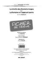 Couverture du livre « Revolte des bonnets rouges - fichier » de  aux éditions Sedrap