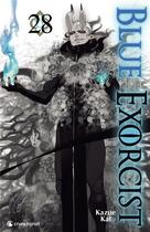 Couverture du livre « Blue exorcist Tome 28 » de Kazue Kato aux éditions Crunchyroll
