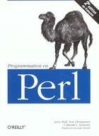 Couverture du livre « Programmation En Perl » de Theodore Wallingford aux éditions O Reilly France