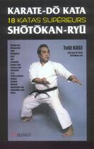 Couverture du livre « Karate-do - kata » de Taiji Kase aux éditions Budo