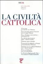 Couverture du livre « La civiltà cattolica octobre » de Antonio Spadaro aux éditions Parole Et Silence