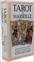 Couverture du livre « Tarot de Marseille ; restauration du tarot de Nicolas Conver » de Kevin Meunier aux éditions Ada