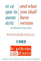 Couverture du livre « LE PELERIN D'ARES ; 1989 » de Michel Potay aux éditions Michel Potay