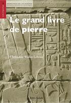 Couverture du livre « Le grand livre de pierre » de Christiane Wallet-Lebrun aux éditions éditions Soleb