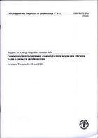 Couverture du livre « Rapport de la vingt-cinquieme session de la commission europeenne consultative pour les peches dans » de  aux éditions Fao