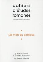 Couverture du livre « Mots du politique » de Picquet/Gandoul aux éditions Pu De Provence