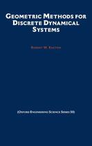 Couverture du livre « Geometric Methods for Discrete Dynamical Systems » de Easton Robert W aux éditions Oxford University Press Usa