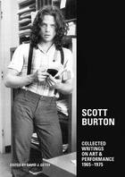 Couverture du livre « Scott burton: collected writings on art and performance, 1965-1975 » de Burton Scott/Getsy D aux éditions Dap Artbook